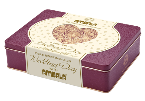 Wedding Day 10 Pcs Gift Tin